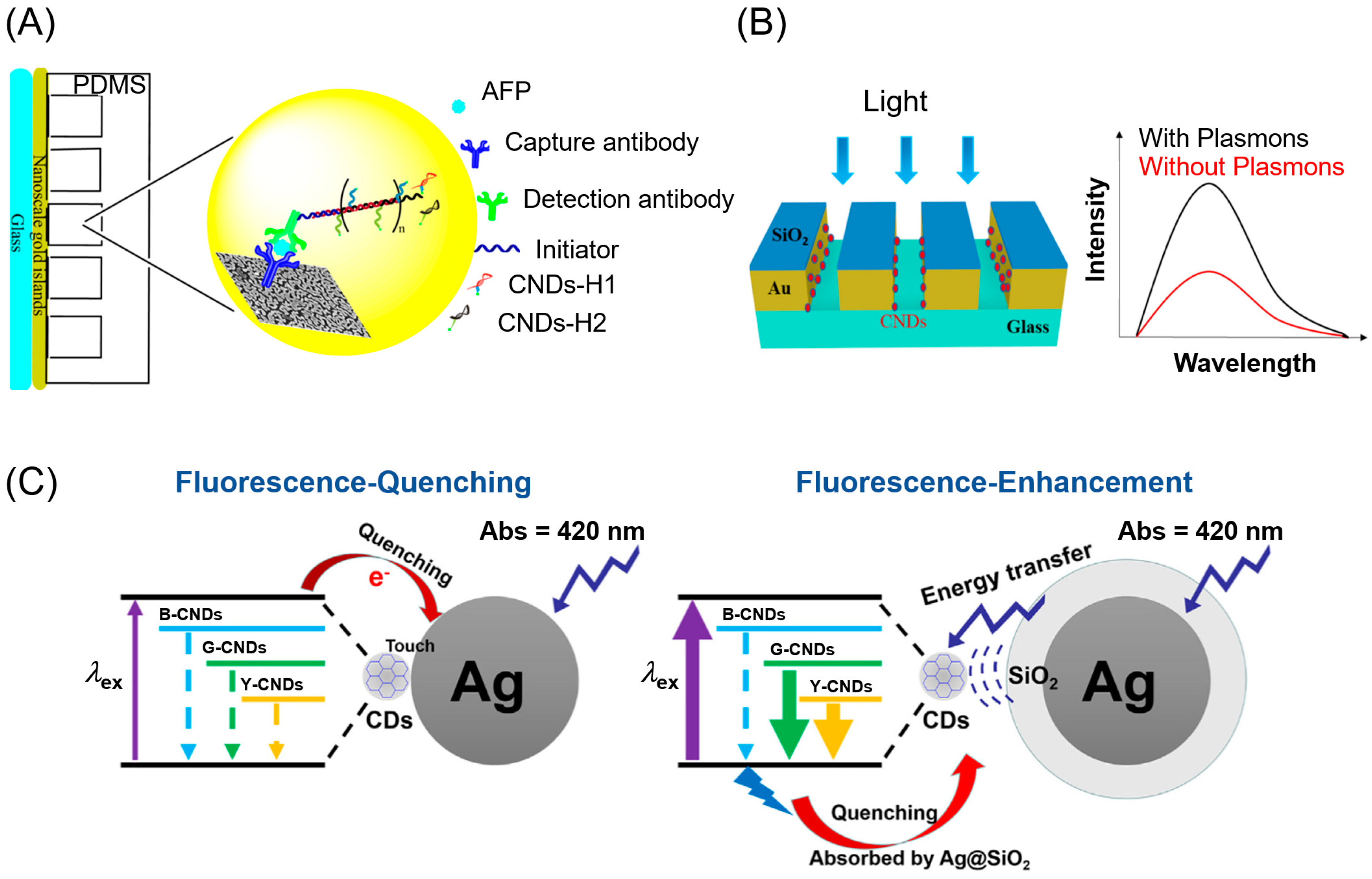 Biosensors Free FullText WavelengthDependent MetalEnhanced
