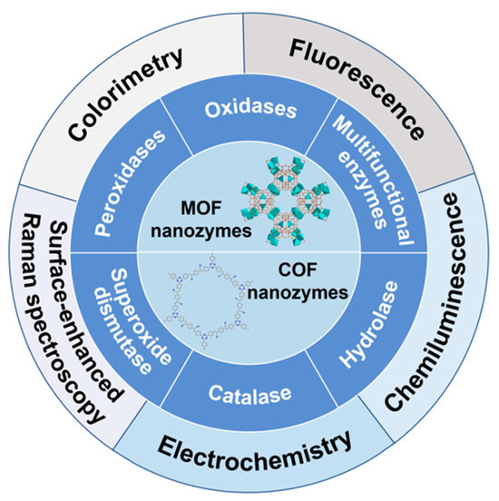Recent Advances in Nanozyme Sensors Based on Metal–Organic