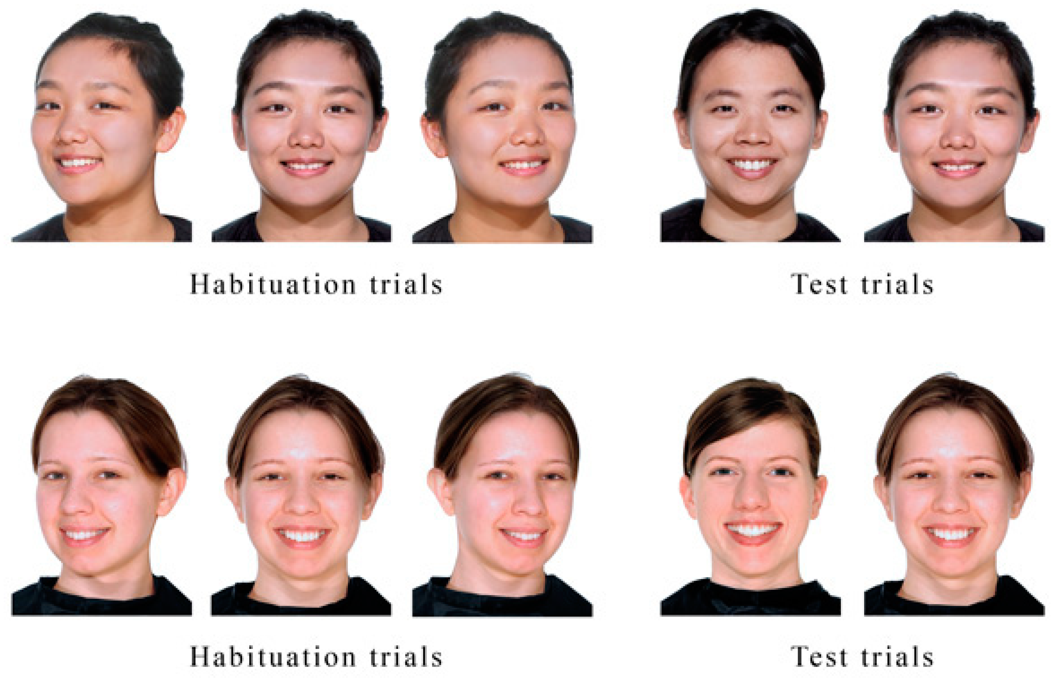 Brain Sciences Free FullText Infants’ Gaze Patterns for SameRace