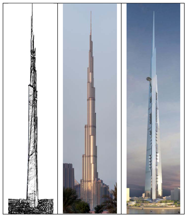 Burj Khalifa vs Eiffel tower Full Comparison in Hindi