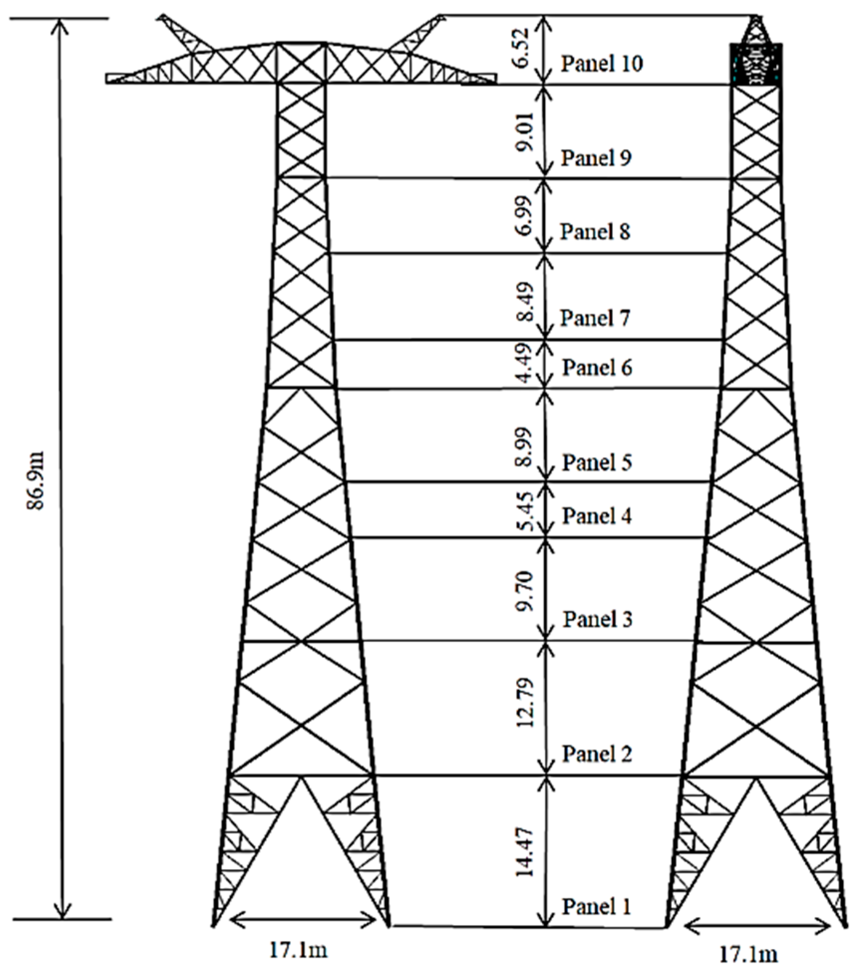 Transmission tower