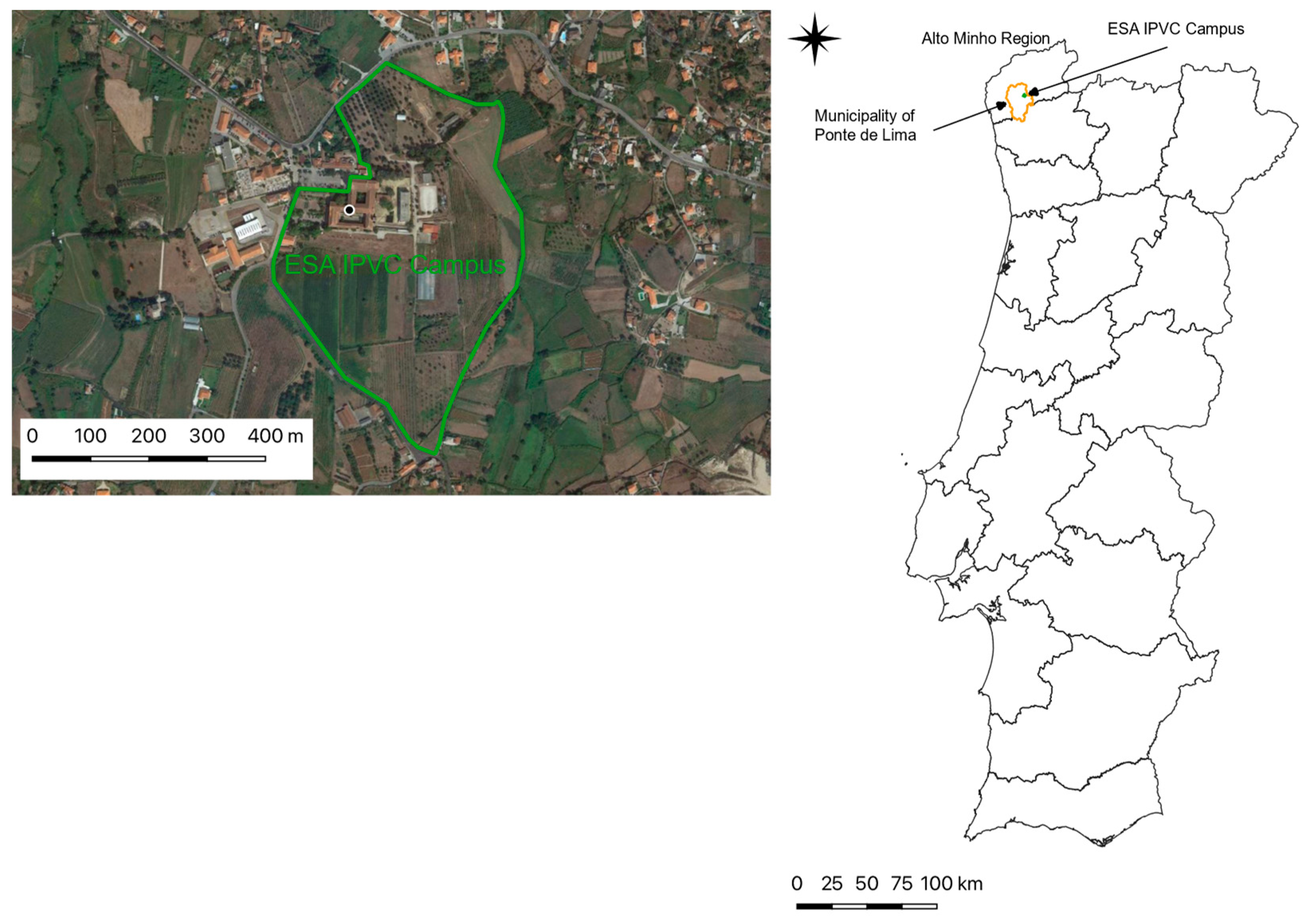 MAPA de RADÃO de Portugal