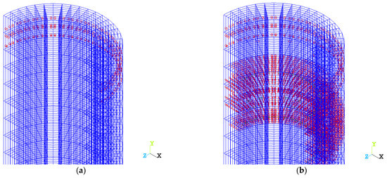 Modeling and Calculation of Improved Centrifuged Reinforced