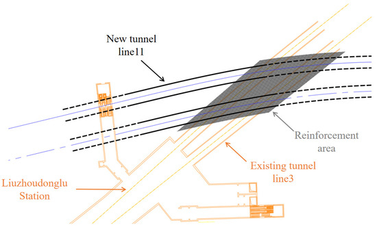 Deformation and Reinforcement of the Existing Tunnel
