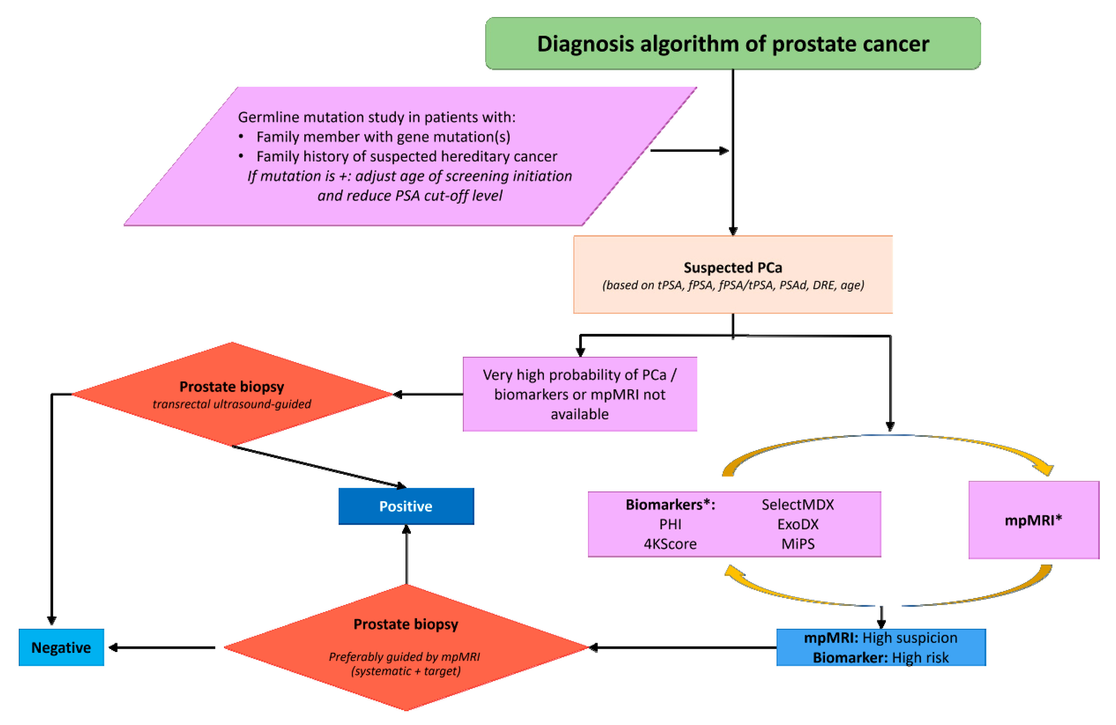 diagnosis of prostate cancer pdf
