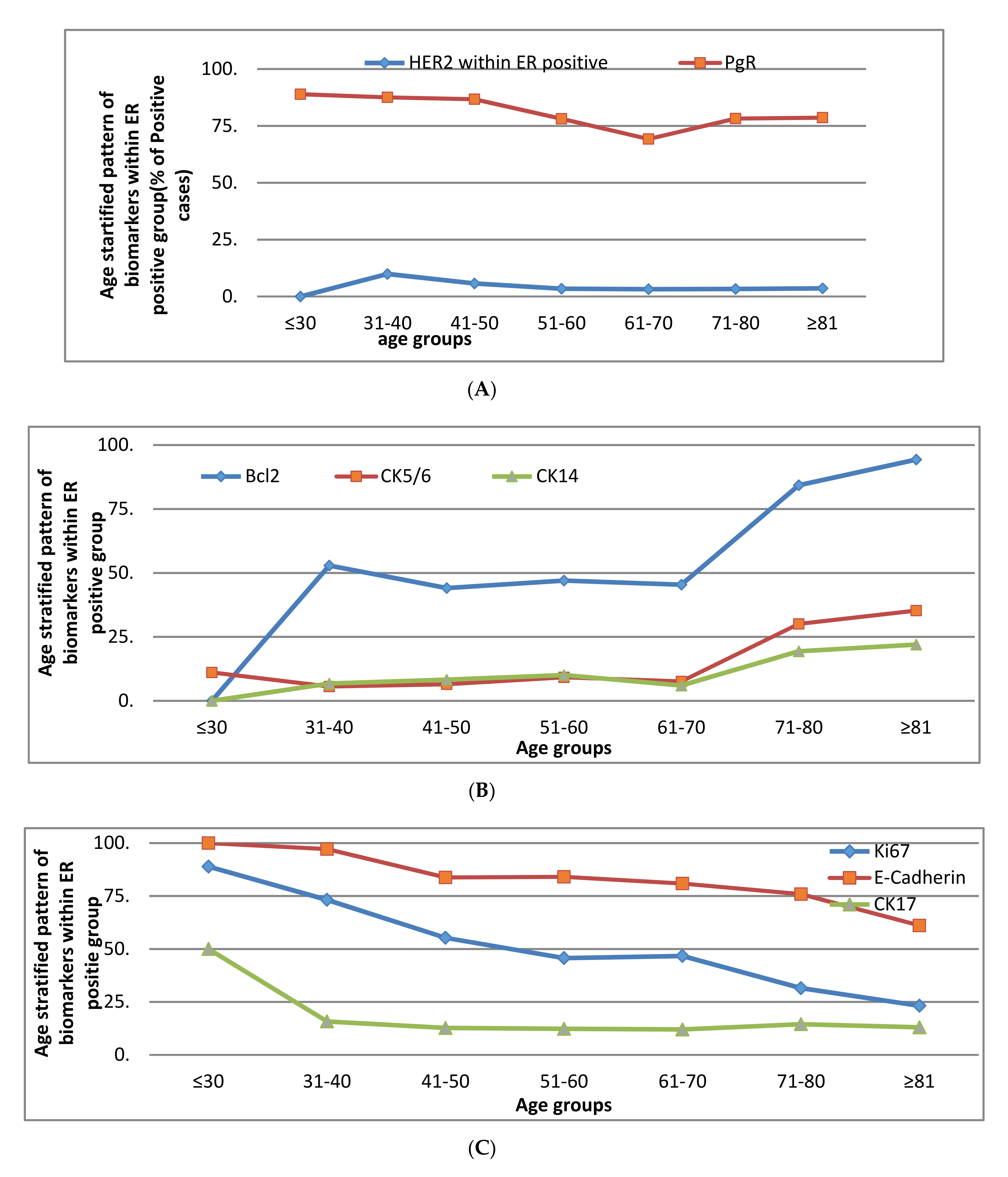 Age-Related Biology of Early-Stage Operable Breast Cancer