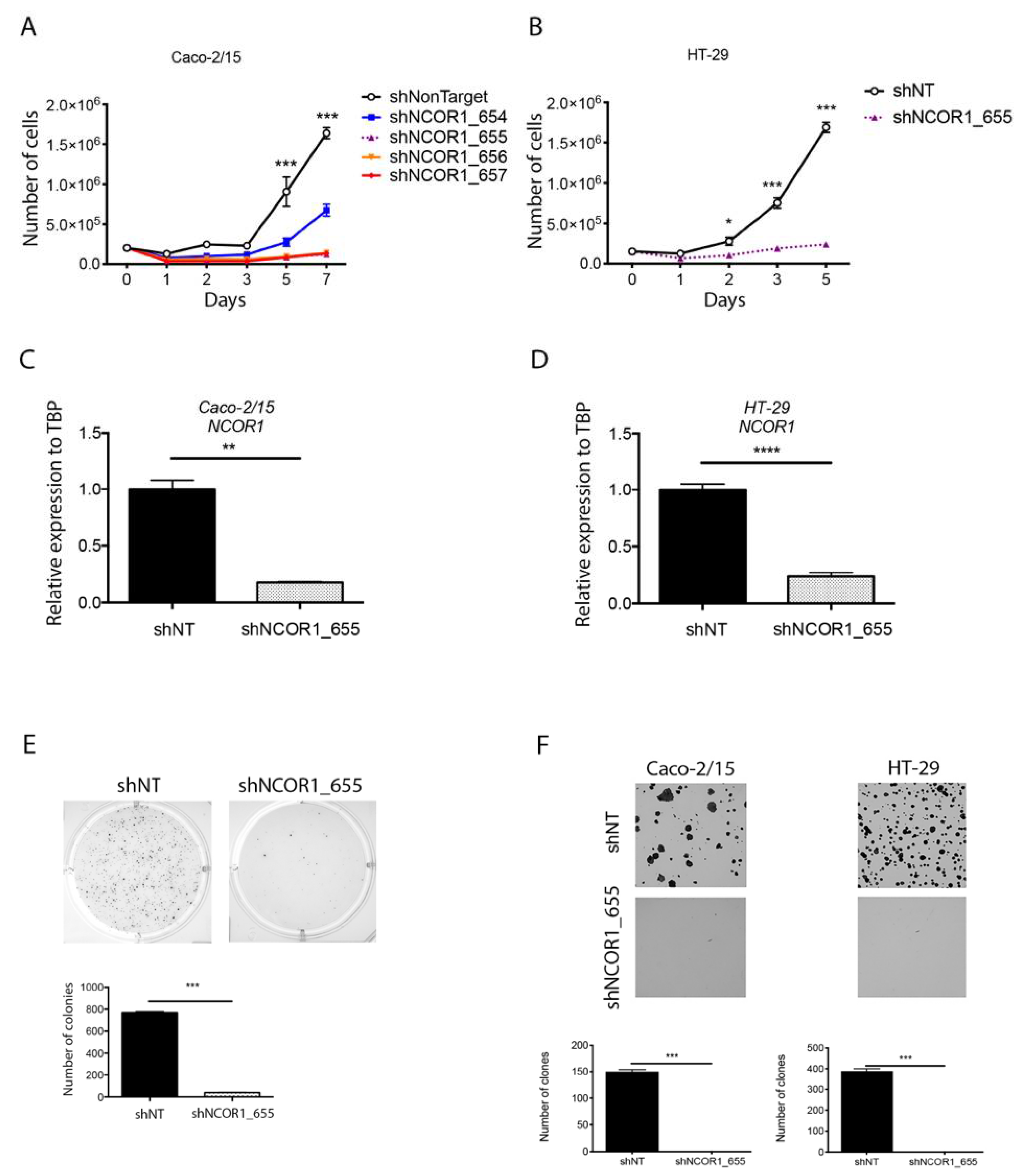 Cancers | Free Full-Text | NCOR1 Sustains Colorectal Cancer Cell 