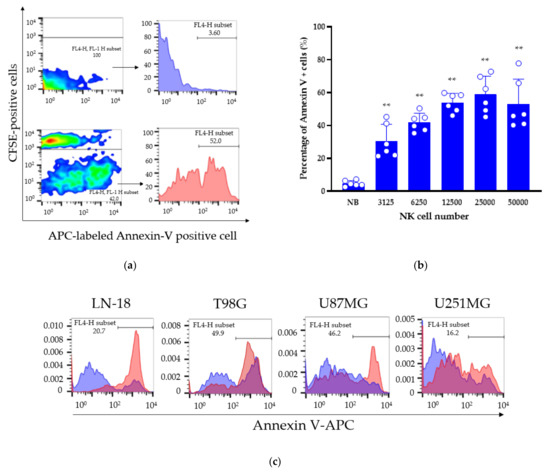 Cancers | Free Full-Text | Evaluation of Comprehensive Gene Expression and NK Cell-Mediated Killing in Glioblastoma Cell Line... 