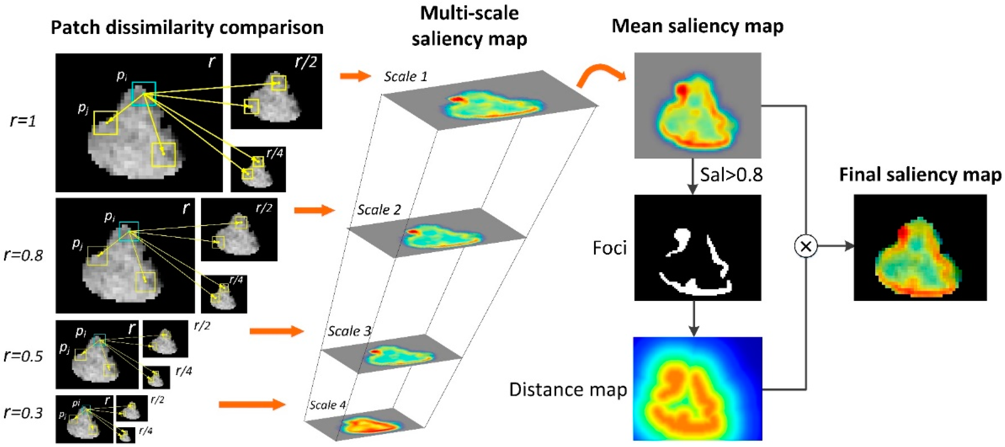 Cancers Free Full-Text Context-Aware Saliency Guided Radiomics Application to Prediction of Outcome and HPV-Status from Multi-Center PET/CT Images of Head and Neck Cancer
