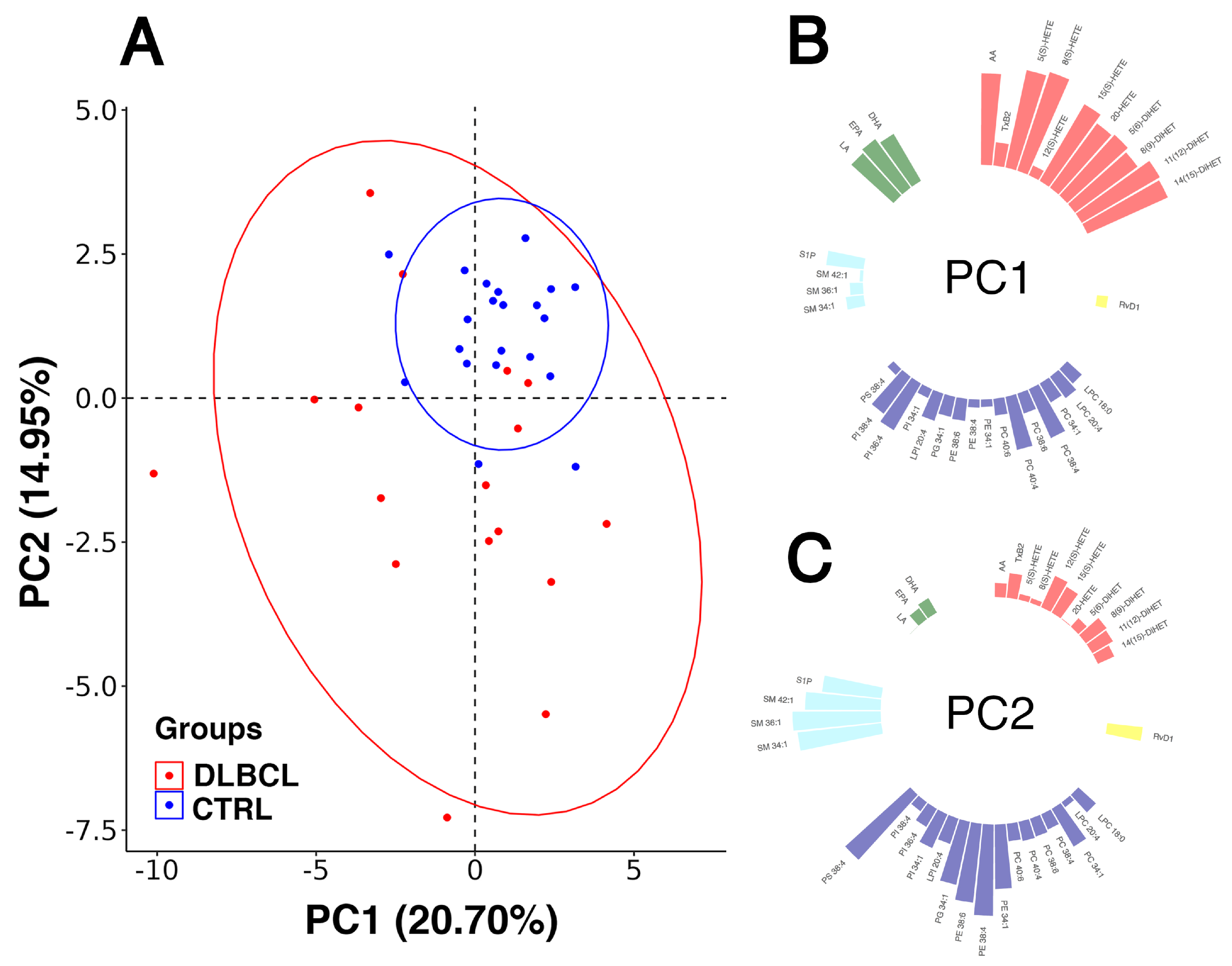 Disturbed Plasma Lipidomic Profiles in Females with Diffuse