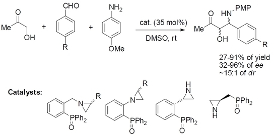 Catalysts Free Full Text Enantioselective Mannich Reaction Promoted By Chiral Phosphinoyl Aziridines Catalysts Free Full Text Enantioselective Mannich Reaction Promoted By Chiral Phosphinoyl Aziridines