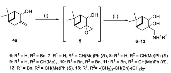 Catalysts Free Full Text Synthesis And Investigation Of Pinane Based Chiral Tridentate Ligands In The Asymmetric Addition Of Diethylzinc To Aldehydes Html