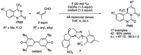 Catalysts | Asymmetric Catalytic Ketimine Mannich Reactions and Related Transformations | HTML