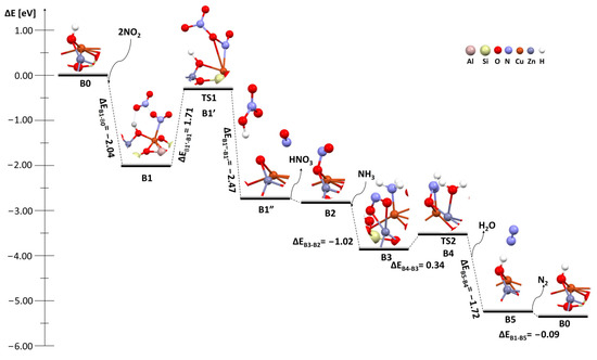 Comparison of the Mechanisms of deNOx and deN2O Processes on Bimetallic ...