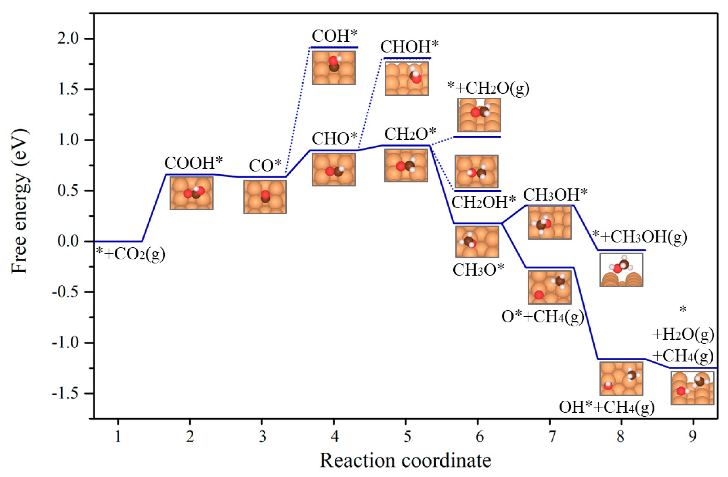 A First-Principles Study on the Reaction Mechanisms of