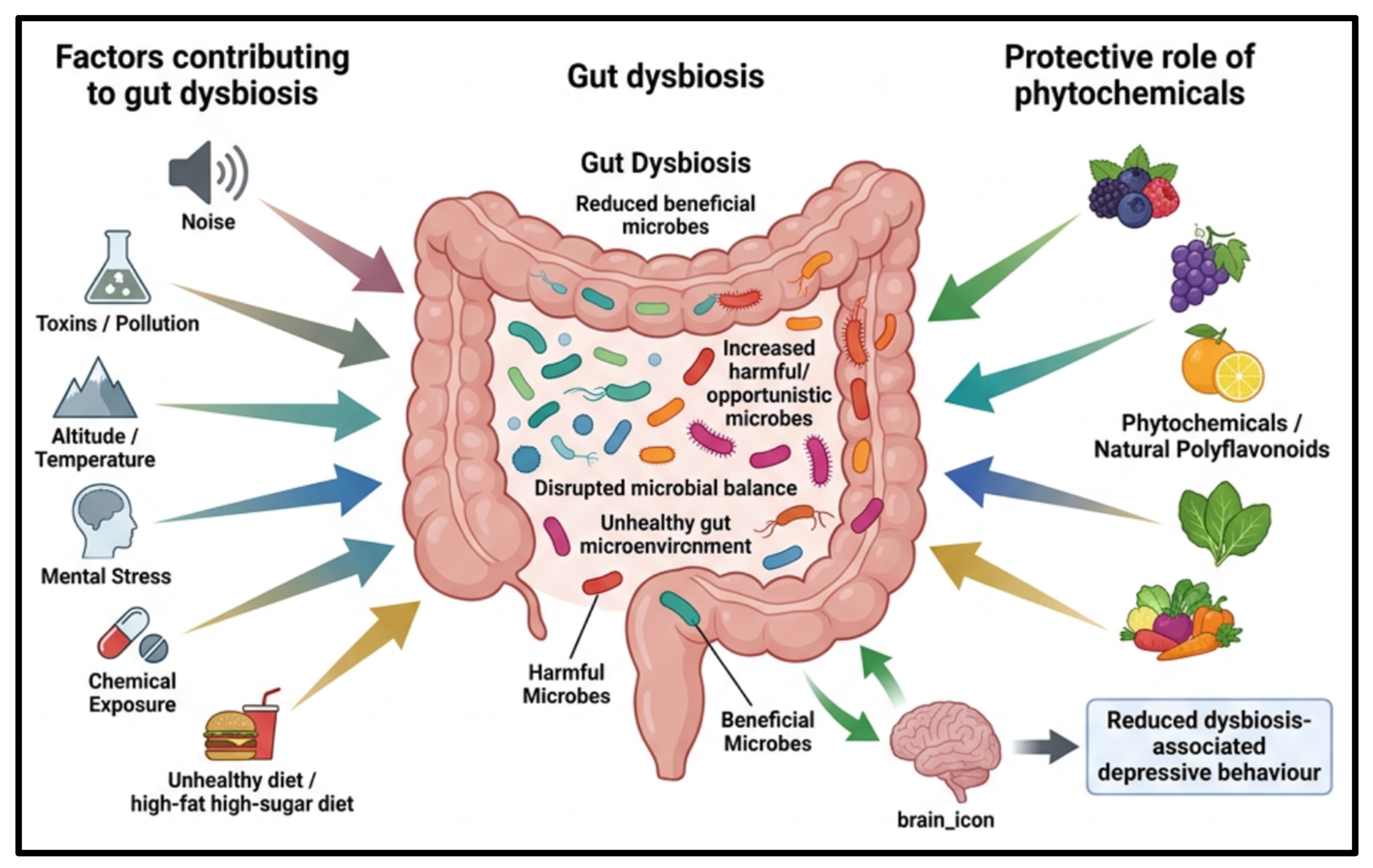 Gut Dysbiosis-Mediated Major Depressive Disorder: A Review of