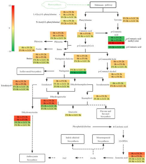 Metabolites and Plant Hormones Related to the Resistance
