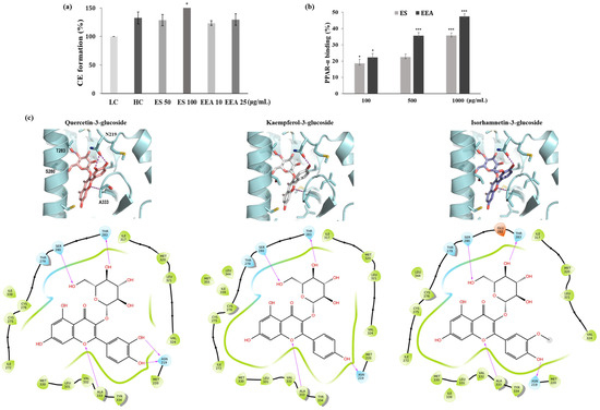 Quantitative Analysis and Molecular Docking Simulation of