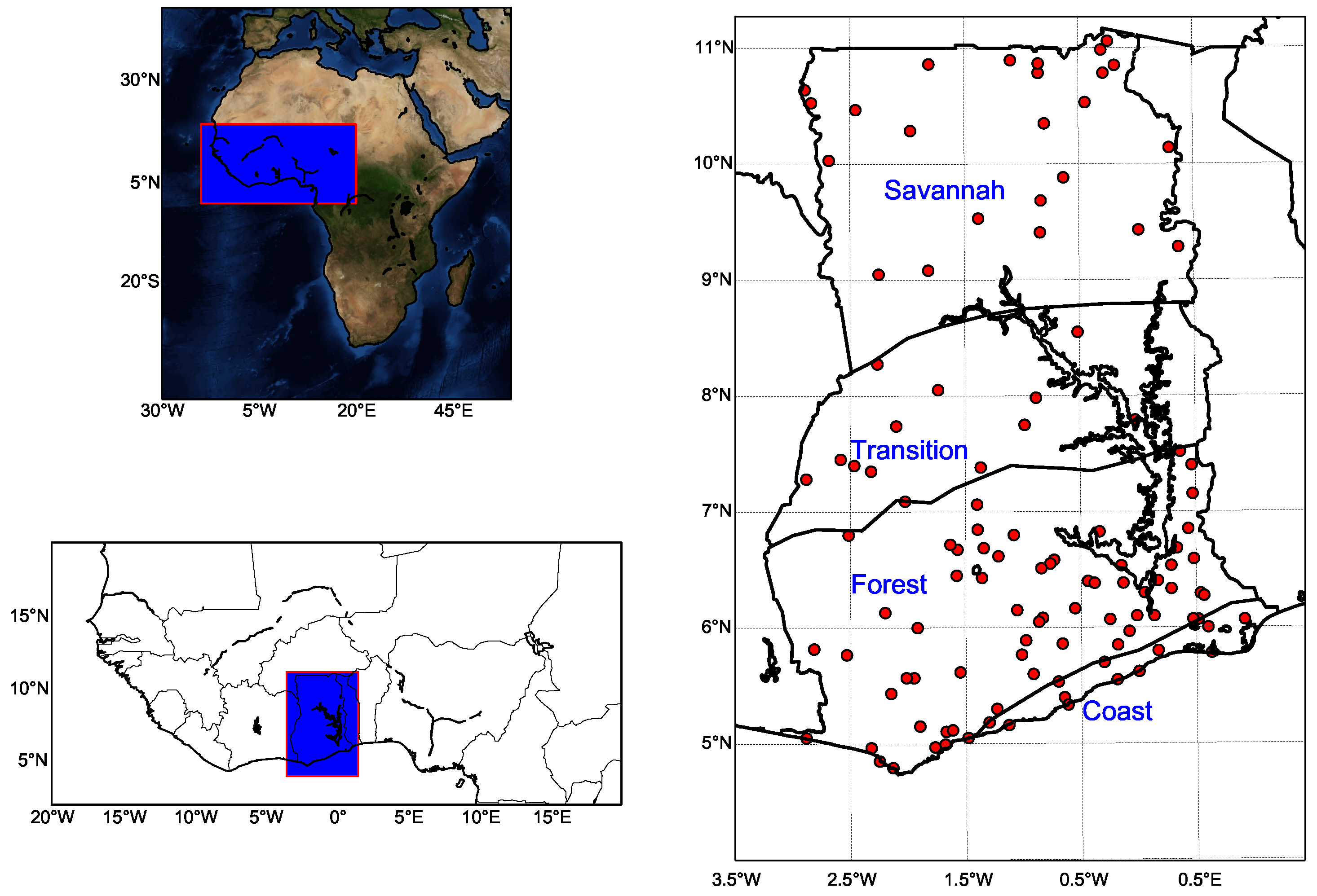 Climate Free FullText Assessment of LongTerm SpatioTemporal