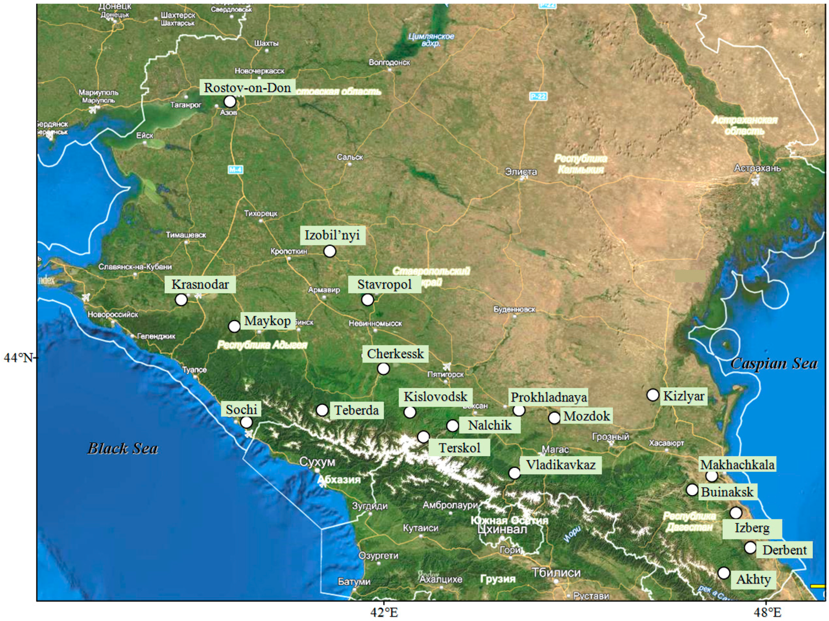 Caucasus Region Climate