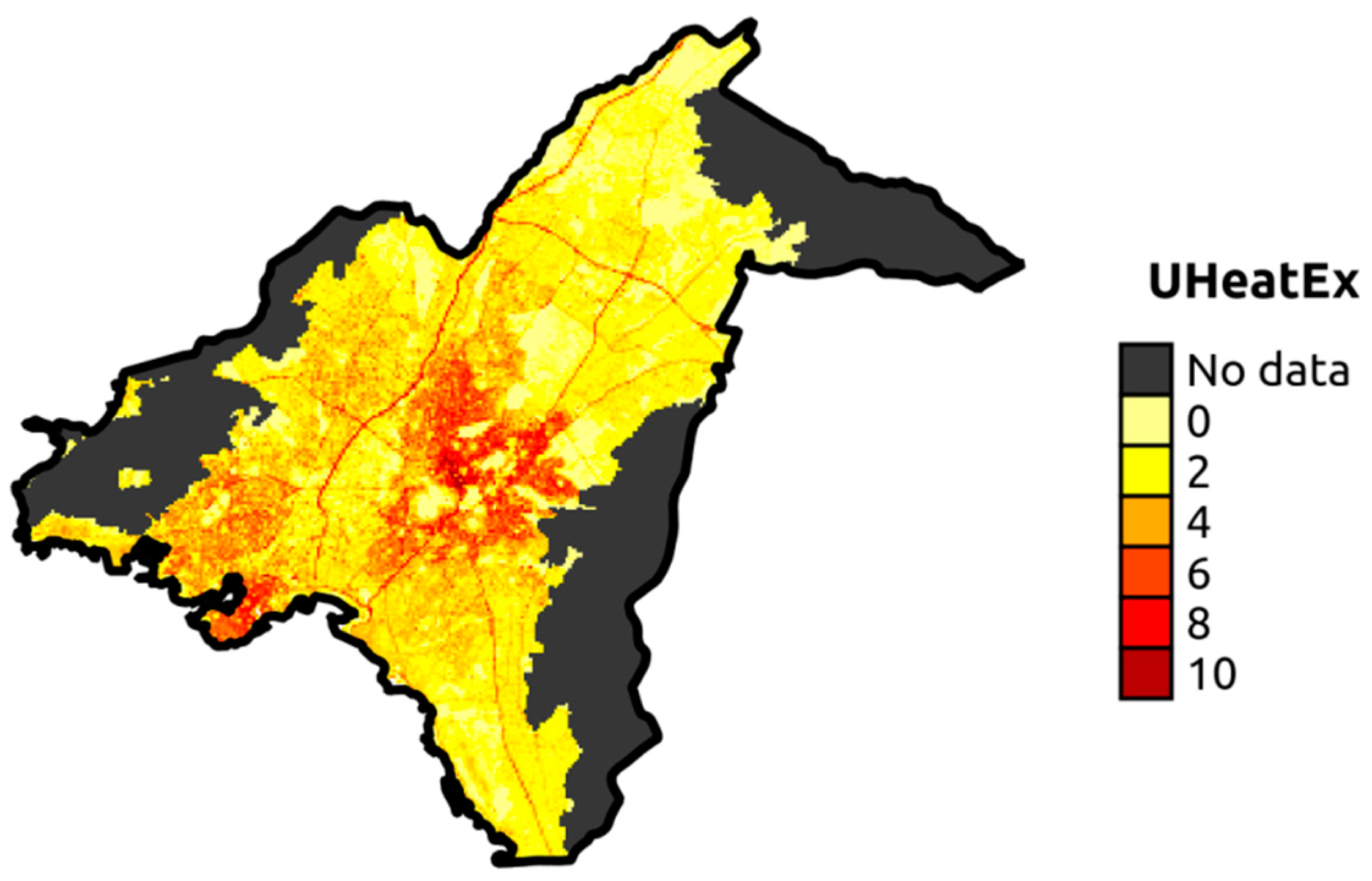 Climate | Free Full-Text | Integrating Urban Form, Function, and Energy  Fluxes in a Heat Exposure Indicator in View of Intra-Urban Heat Island  Assessment and Climate Change Adaptation