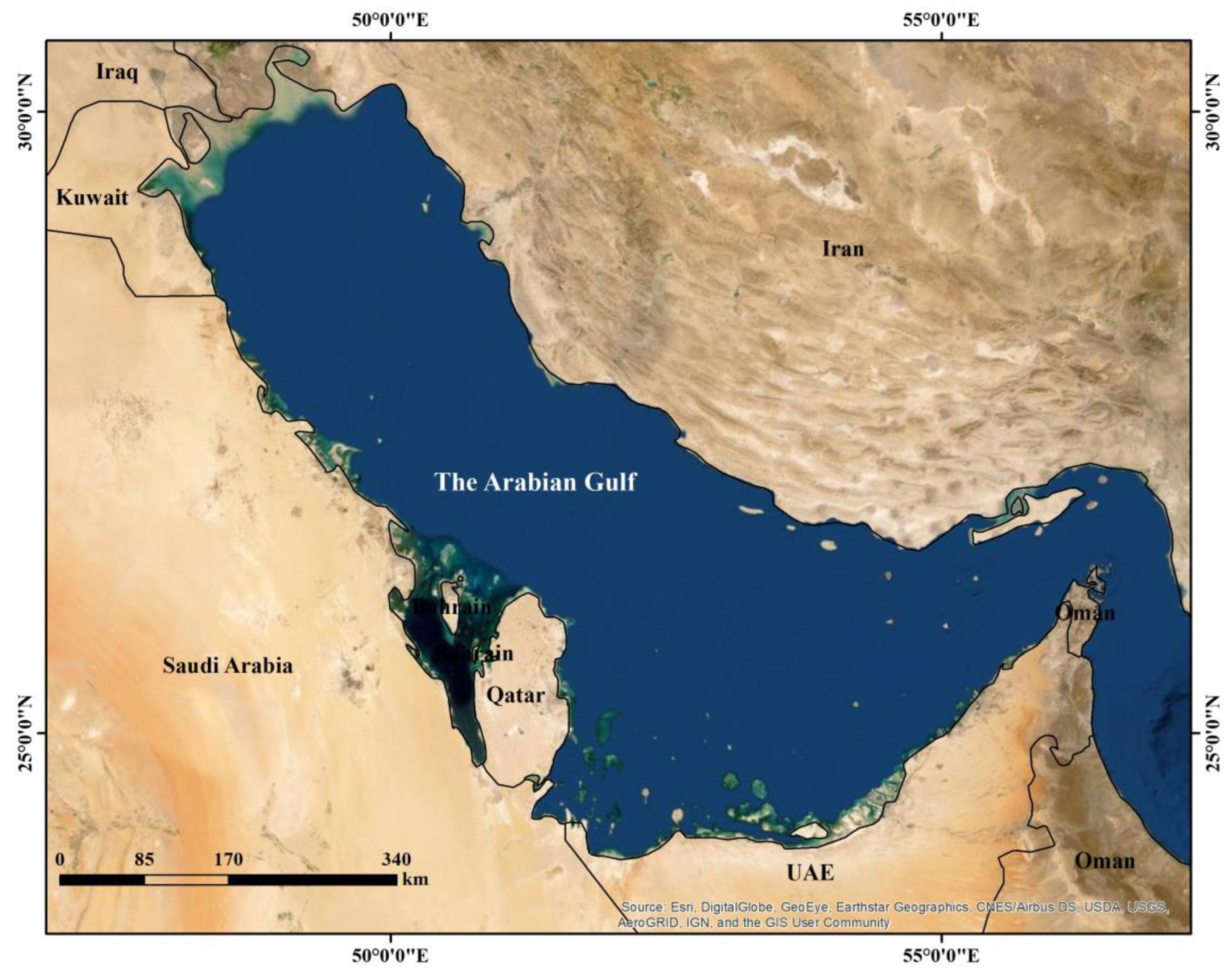 Температура воды в персидском. Карта глубин Персидского залива. Персидский залив на карте. Глубина Персидского залива. Регион Персидского залива.
