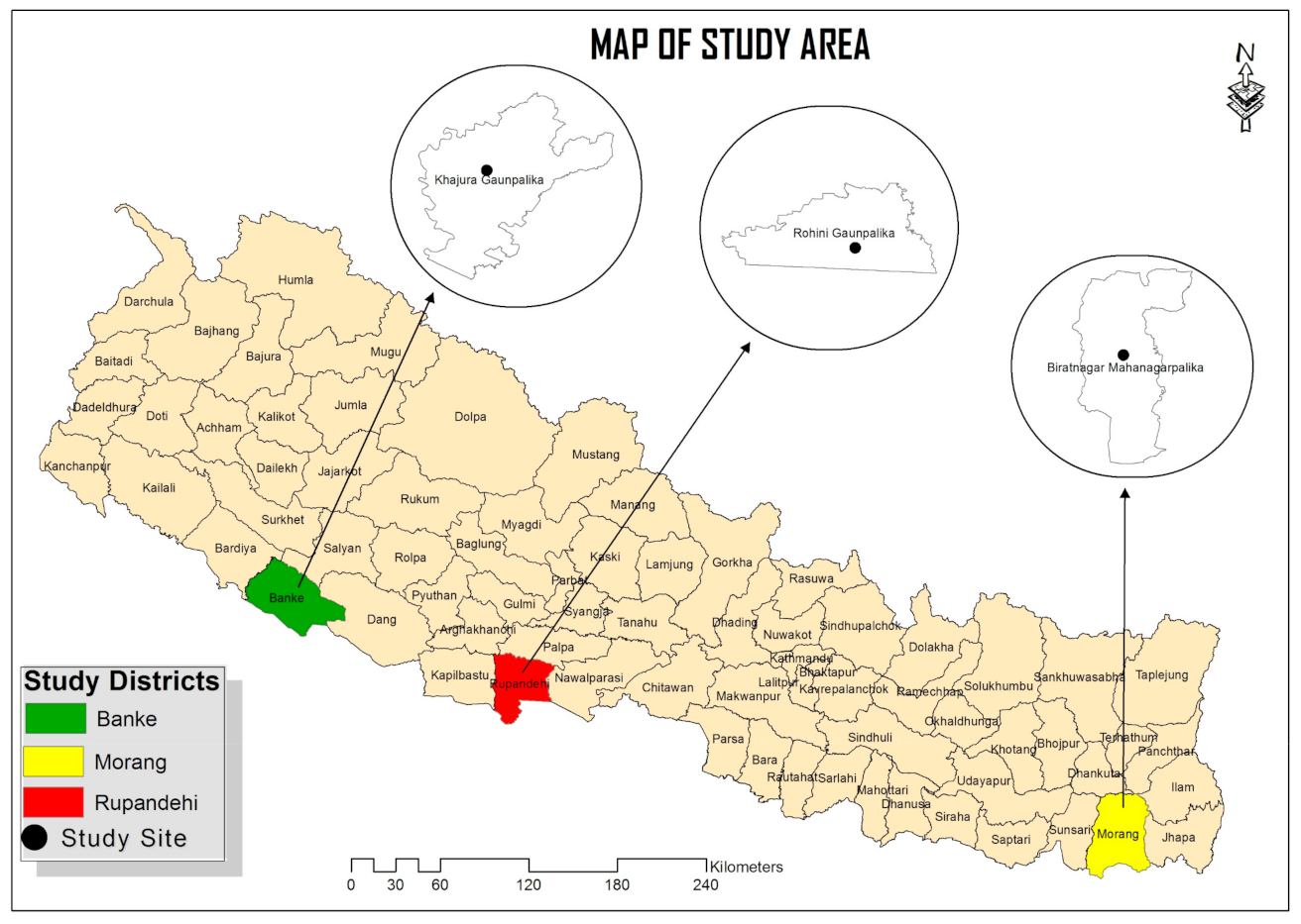 Map Of Nepal Showing Districts Climate | Free Full-Text | Intervention Of Climate-Smart Practices In Wheat  Under Rice-Wheat Cropping System In Nepal | Html