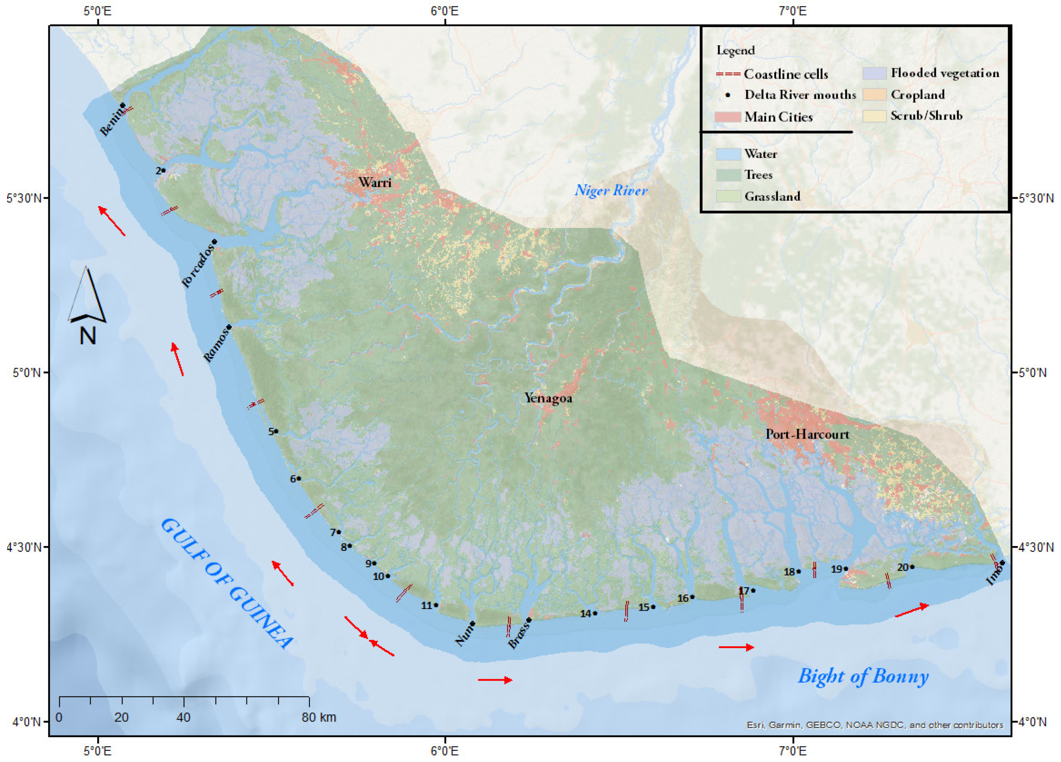 Delta Maths Cycle 4 2016 Corrigé Coasts | Free Full-Text | Spatial and Temporal Variations in Shoreline Changes of the Niger Delta during 1986–2019