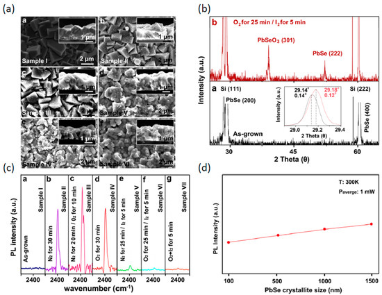 Lead Selenide Polycrystalline Coatings Sensitized Using Diffusion