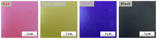 The effect of different colorants on the performance of fluororesin/aluminum infrared low-emissivity coating with Figure 10