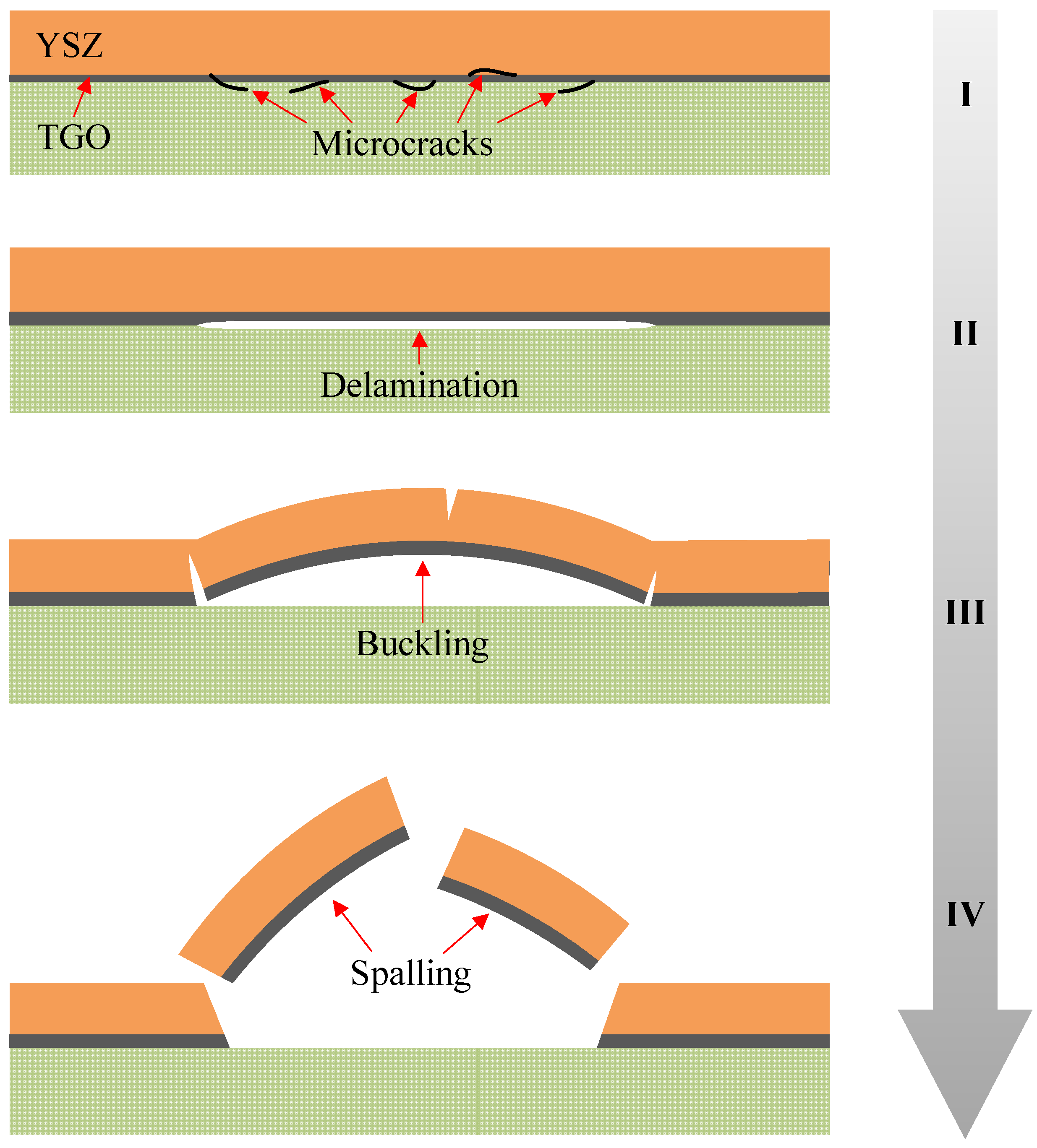 Quantitative Characterization of the Interfacial Damage in EBPVD