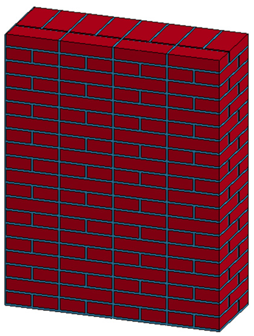 Construction Stacking Building Red Brick Block, Rectangle Foam