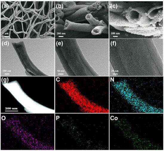 Production of Self-Supporting Hollow Carbon Nanofiber