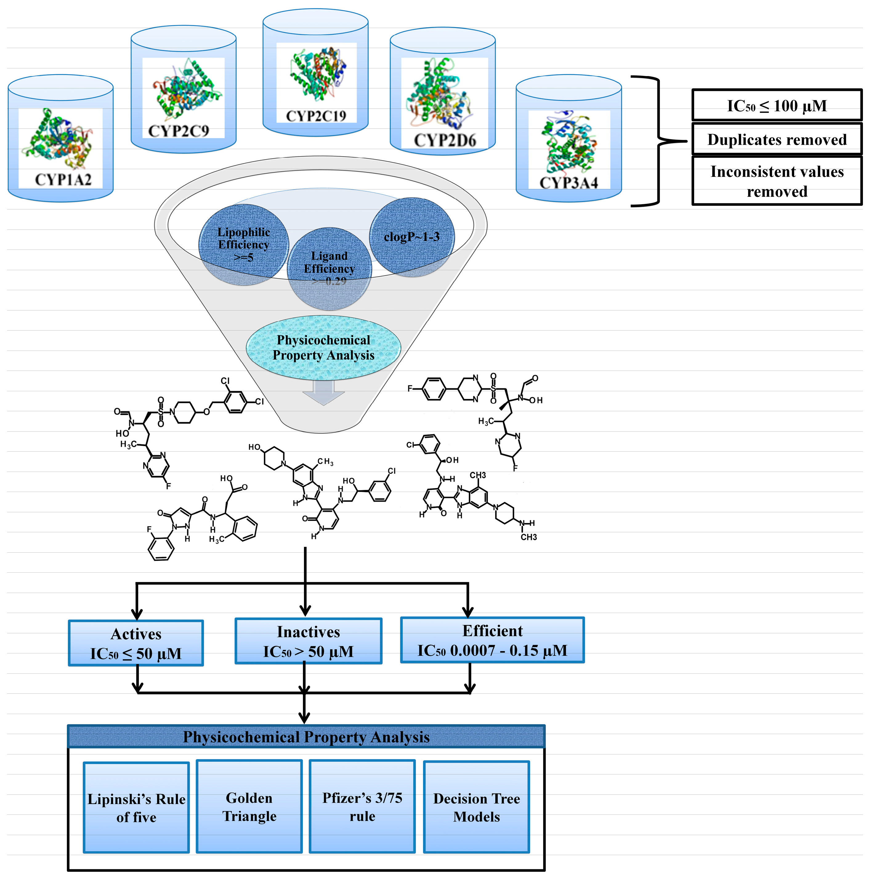 Cyp Inhibitors Chart