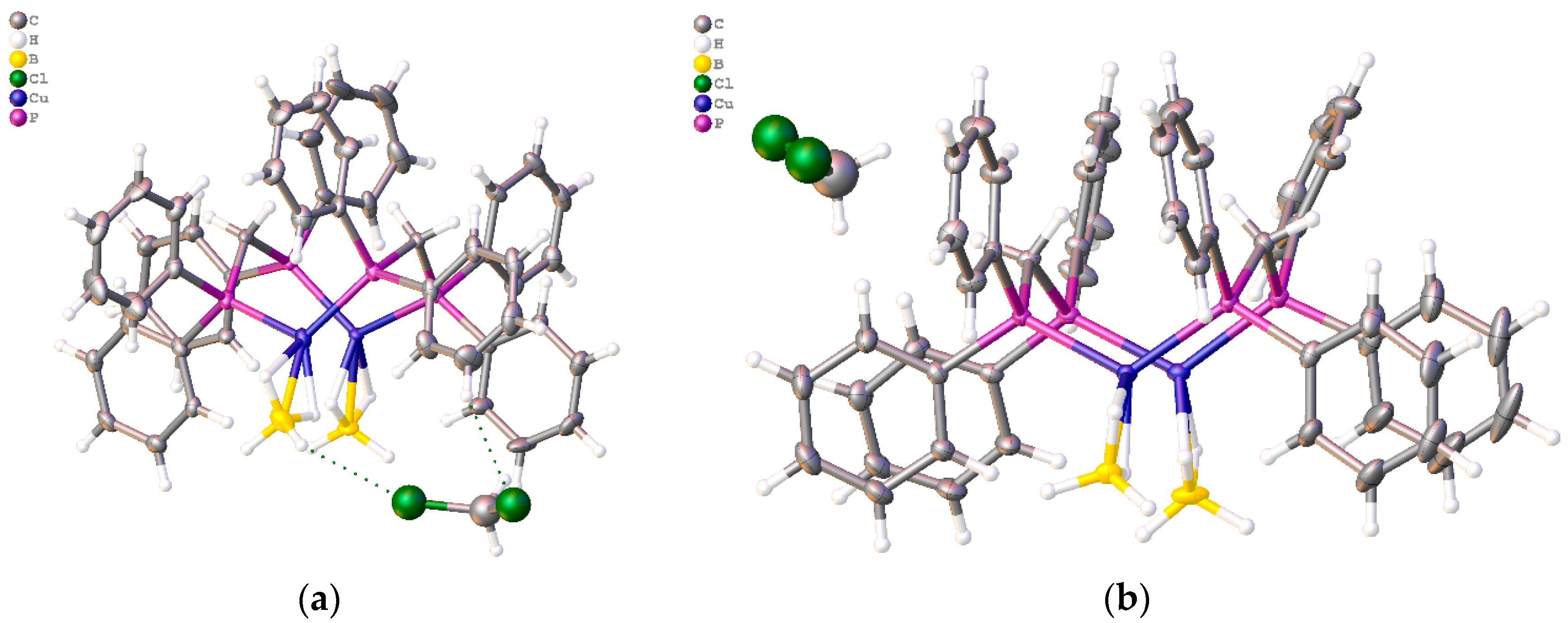 Crystals Free Full Text Binuclear Copper I Borohydride Complex Containing Bridging Bis Diphenylphosphino Methane Ligands Polymorphic Structures Of µ2 Dppm 2cu2 H2 Bh4 2 Dichloromethane Solvate Html
