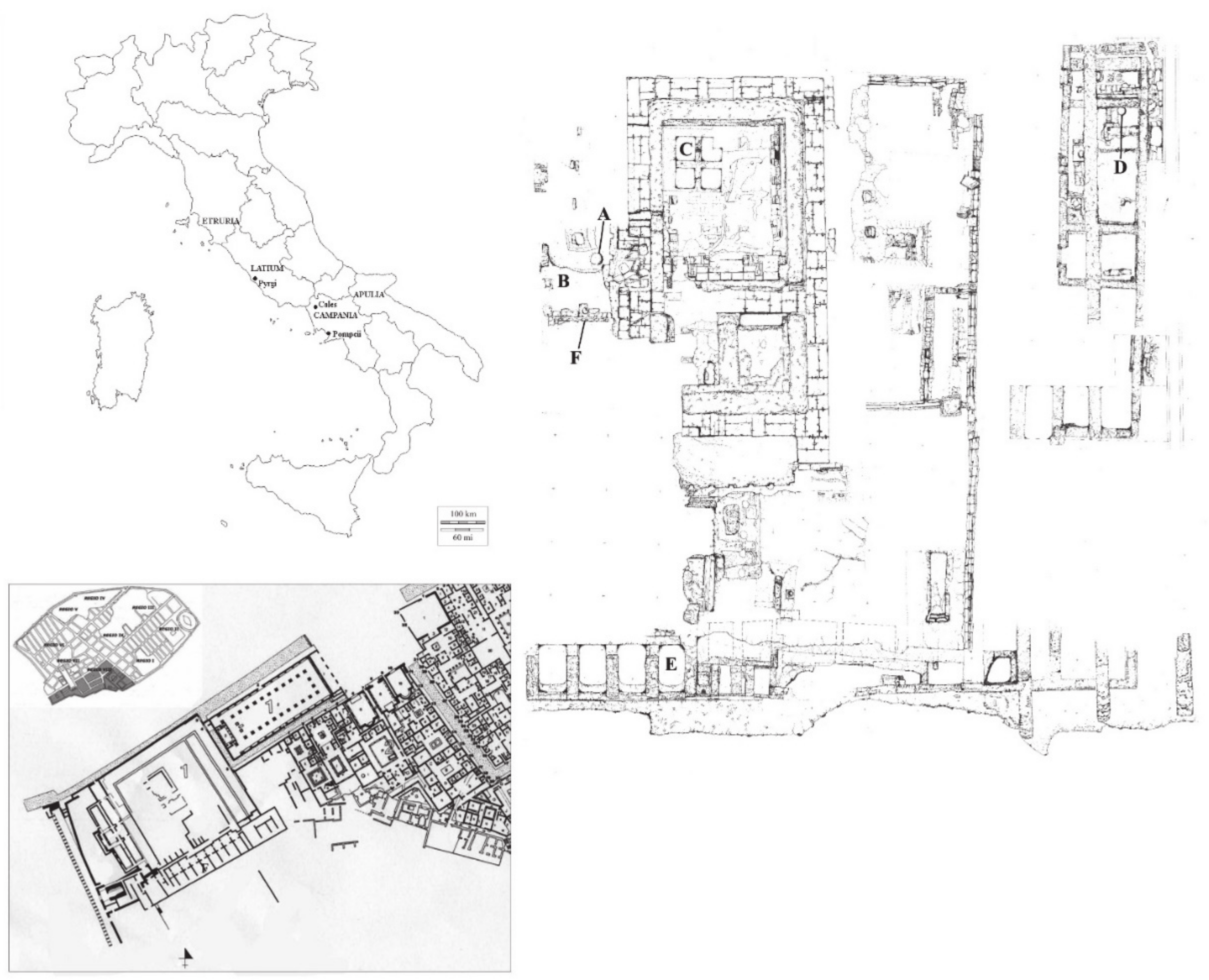 Top left: localization map of Potter Peninsula in the maritime