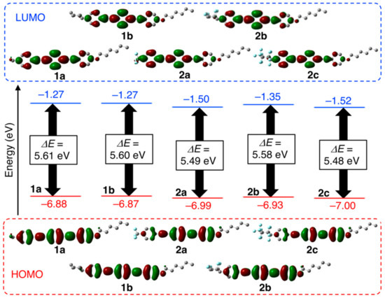Effect of Fluoroalkyl-Substituent in Bistolane-Based