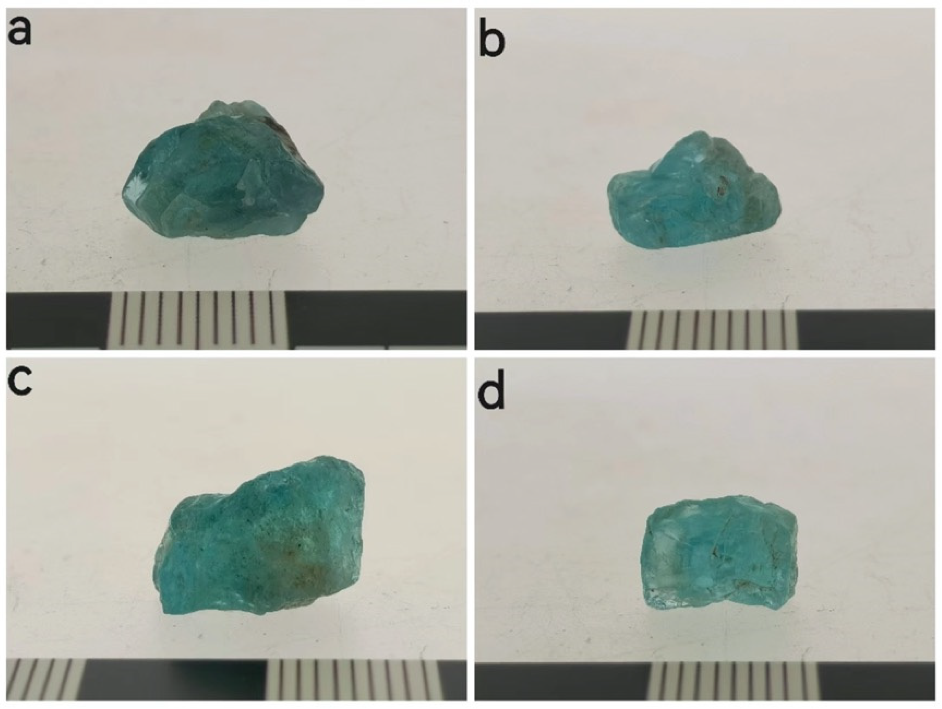 Gemological and Mineralogical Studies of Greenish Blue Gemological and Mineralogical Studies of Greenish Blue