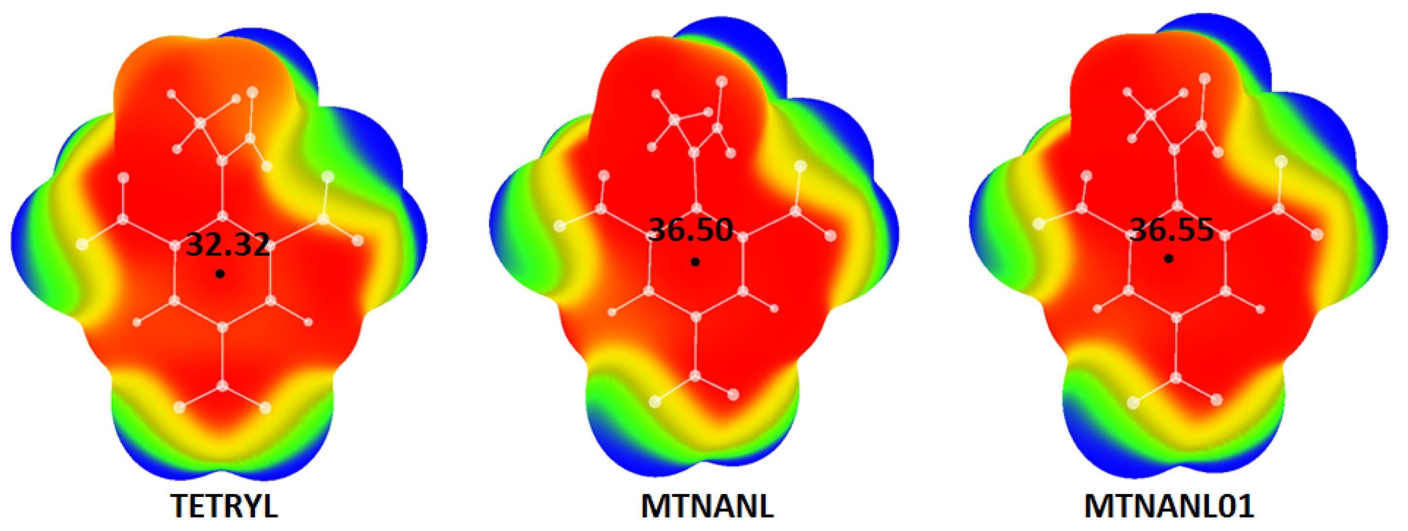 Electrostatic potential map