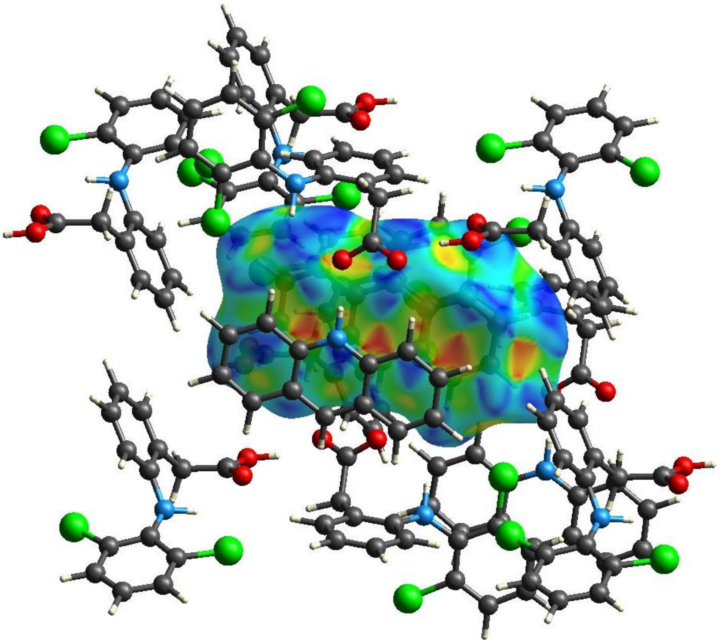 Crystals | Free Full-Text | Crystal Structure of a New 1:1 Acridine-Diclofenac Salt, Obtained with High Yield by a Mechanochemical Approach Crystals | Free Full-Text | Crystal Structure of a New 1:1 Acridine-Diclofenac Salt, Obtained with High Yield by a Mechanochemical Approach