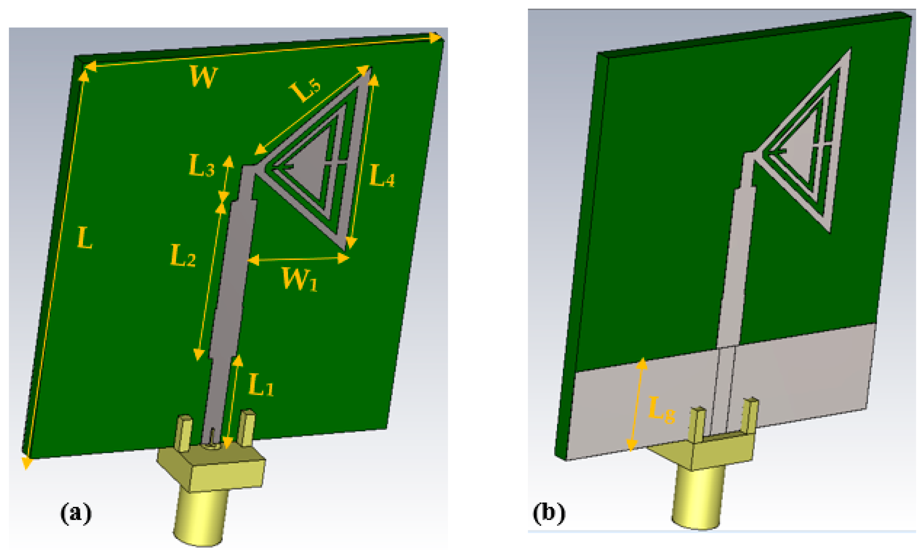 Crystals Free FullText A MetamaterialBased DoubleSided Bowtie