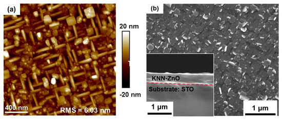 The Vertically Heteroepitaxial Structure for Lead-Free