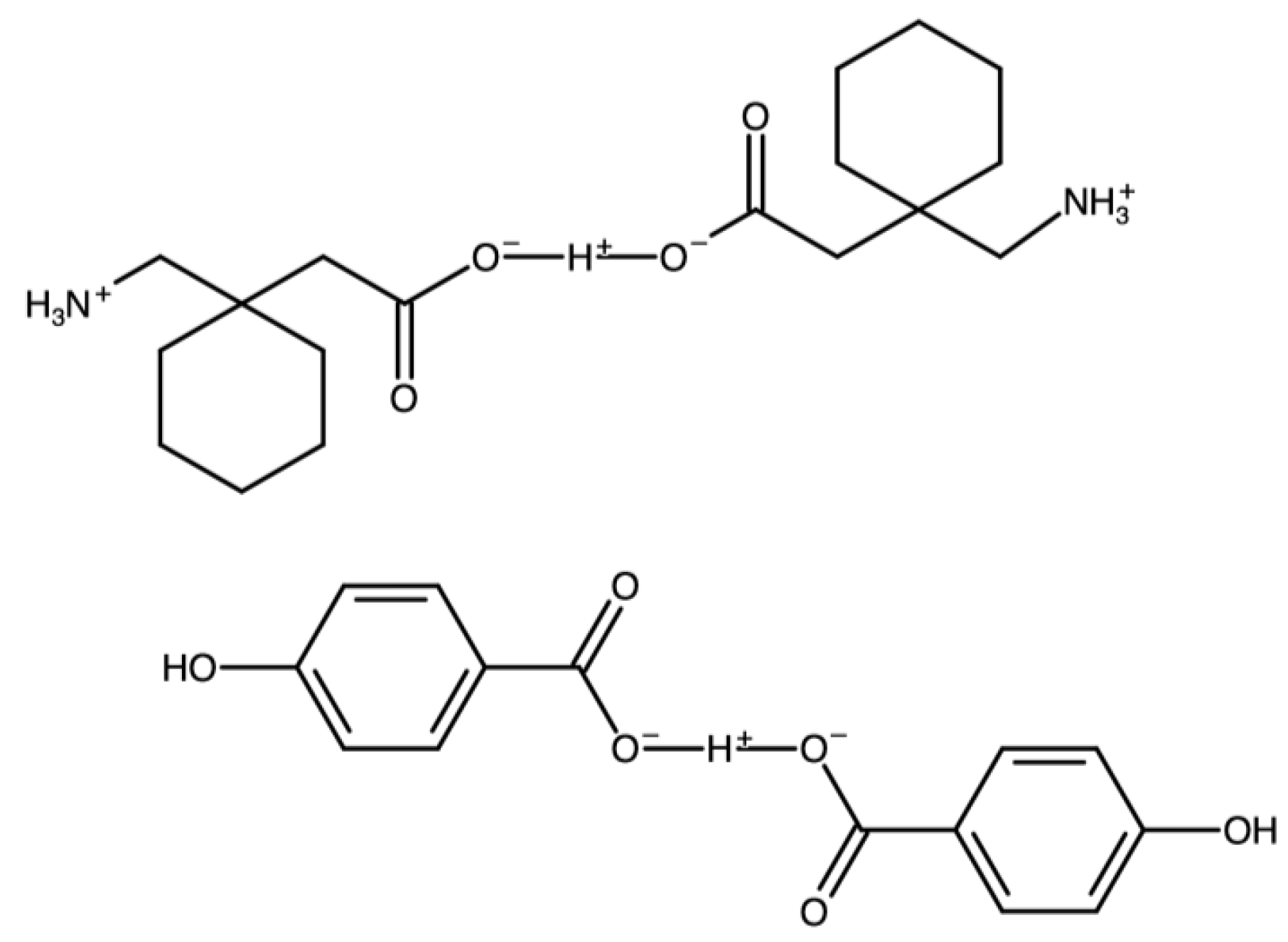 gabapentin vs pregabalin chemical structure