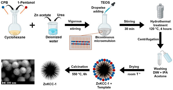 One-Pot Synthesis of Zinc-Doped Mesoporous Silica