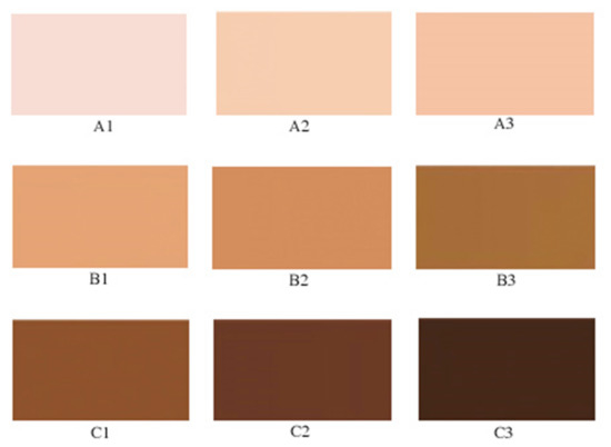 Validity of a Self-Assessment Skin Tone Palette Compared to a ...