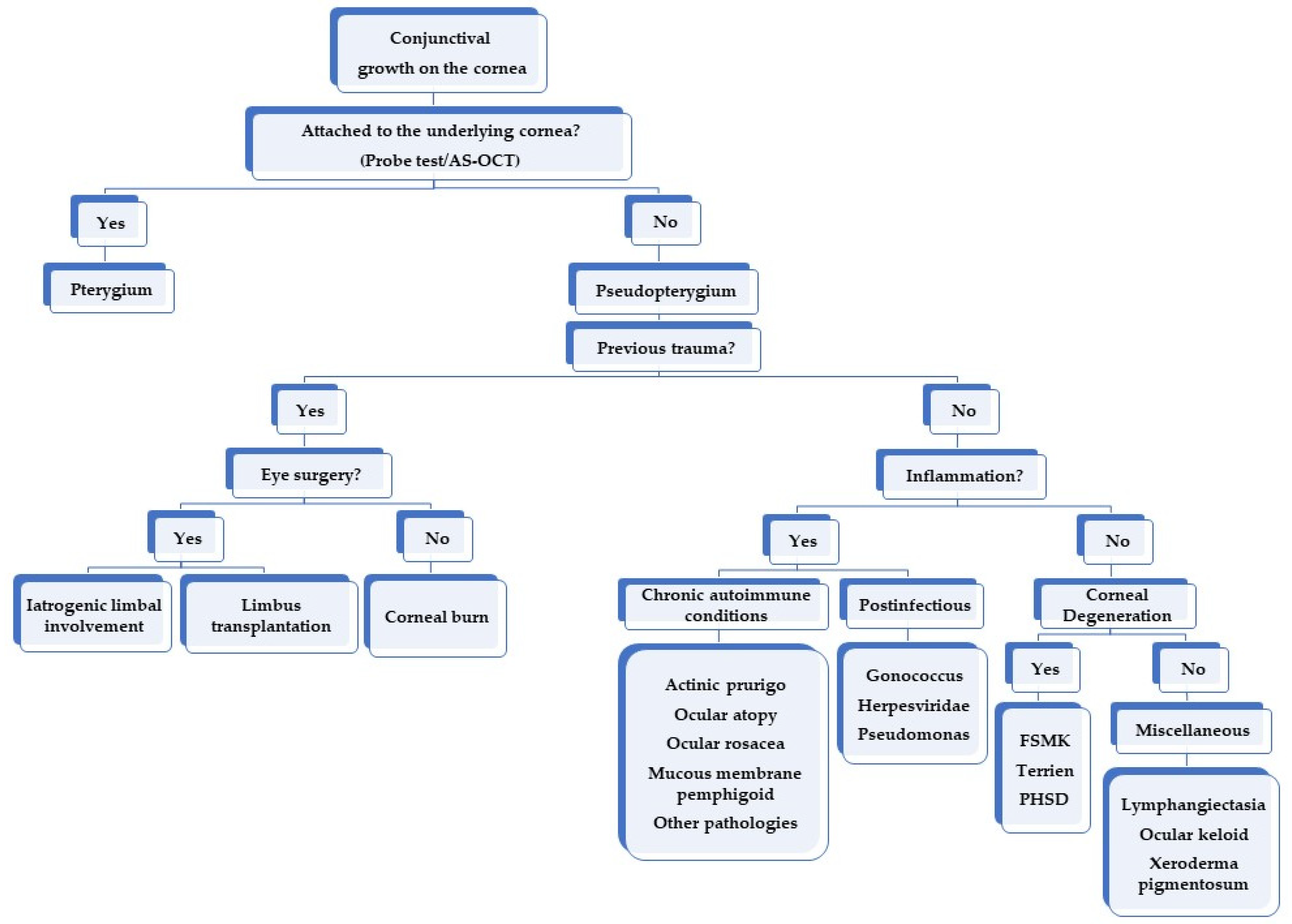 Diagnostics Free FullText Pseudopterygium An Algorithm Approach