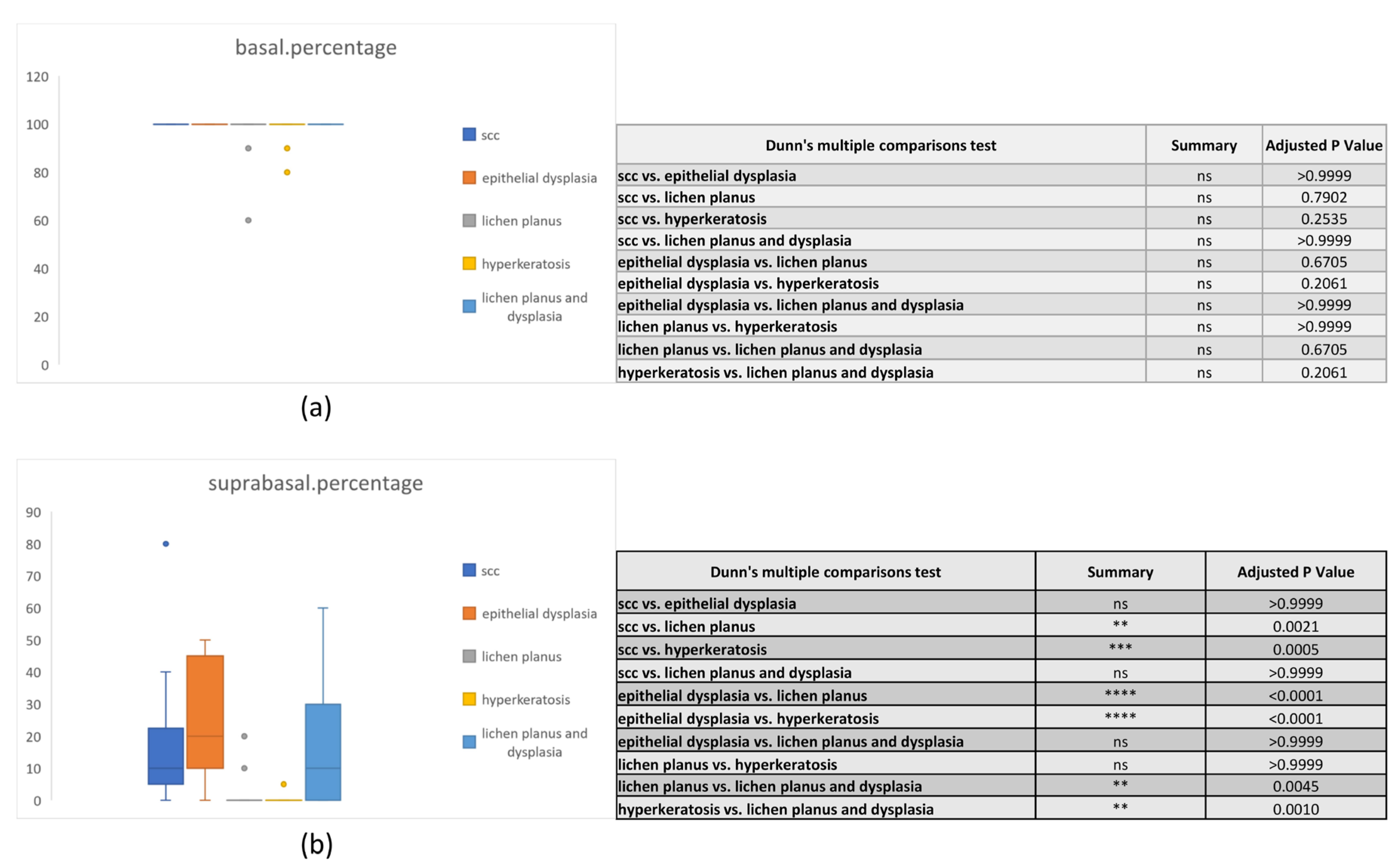 Evaluation of Paxillin Expression in Epithelial Dysplasia
