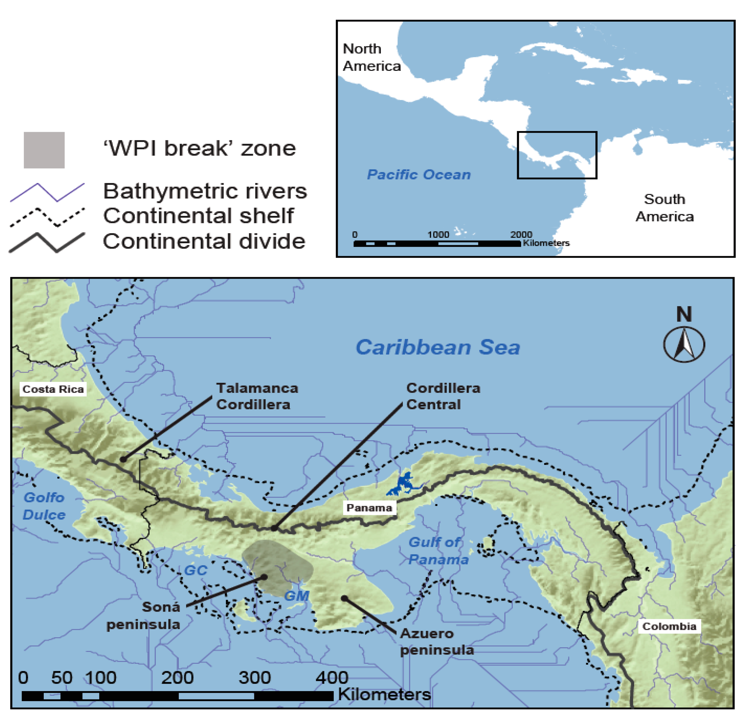 Collection 101+ Pictures where is isthmus of panama located on a map Updated