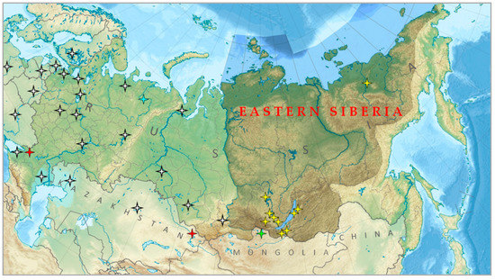 Central Siberian Plateau Map Diversity 15 00098 G001 550