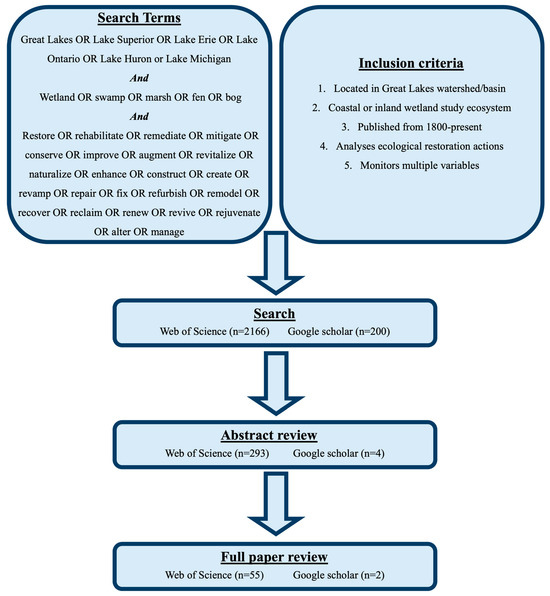 Ecological Restoration in Laurentian Great Lakes Wetlands: A Literature ...
